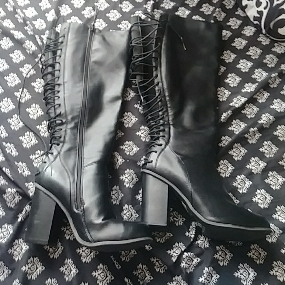 Torrid Knee High Lace Boots